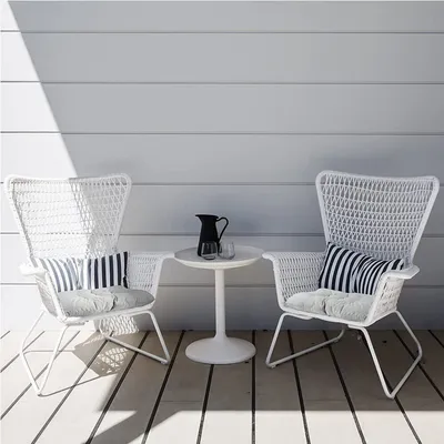 4 Pack Seat Pad Dining Room Garden Kitchen Chair Seat Cushions Tie On Plain UK