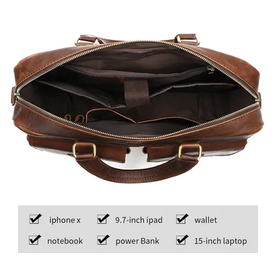Single shoulder business computer bag