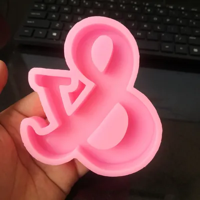 26 English Letters Silicone Resin Craft Chocolate Cake Mold