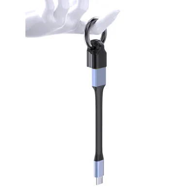 Key Chain Data Cable Short Portable Fast Charge Line