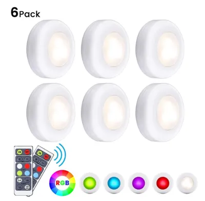 Remote control 16 color LED cabinet light