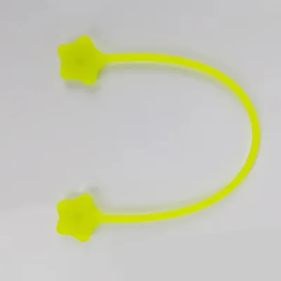 Star Magnet Winder Silicone Material Mobile Phone Wire Organizer Magnet Wire Clip