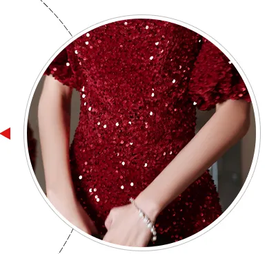Toast Bridal Red Dresses Women Fishtail