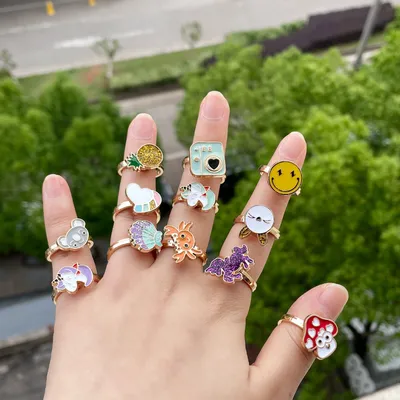 Funny Decompression High Speed Alloy Accessory Rotating Ring
