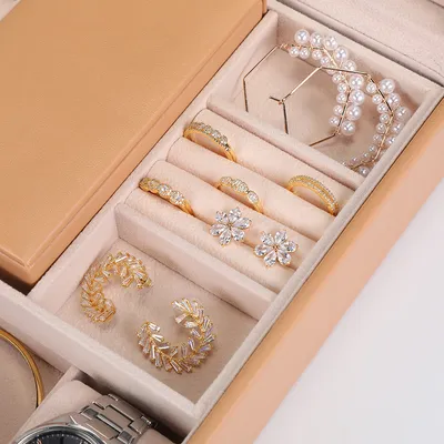 Home Stud Earrings Jewelry Storage Box