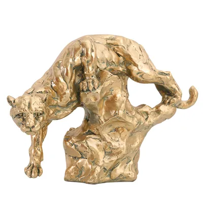 Creative Crafts Money Leopard Decoration Wine Cabinet Office Hall Home Simple