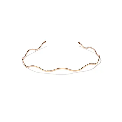 طوق شعر معدني مموج
