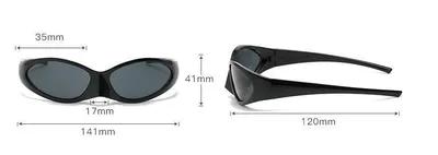 Men's Eagle Mouth Style Personality Sunglasses