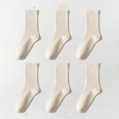 White Stocking Pile Women's Autumn And Winter