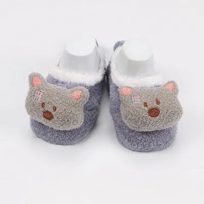 Floor socks feather yarn baby socks