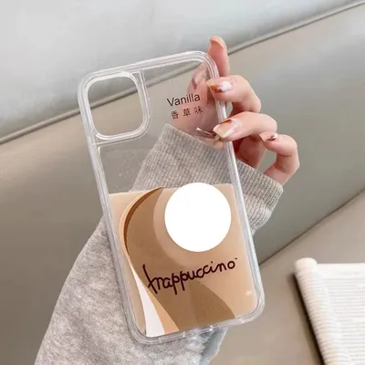 Creative Liquid Quicksand Silicone Phone Case