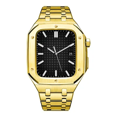 One Piece Strap Case Stainless Steel Protective Cover