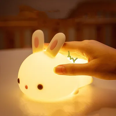 Colorful silicone night lights
