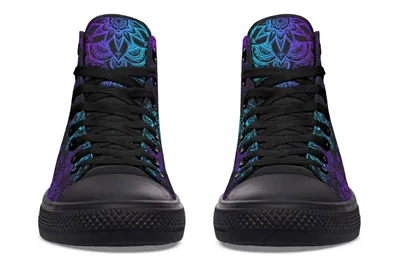 Customized Colorful Fashion High-top Canvas Shoes