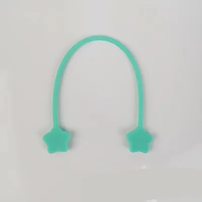 Star Magnet Winder Silicone Material Mobile Phone Wire Organizer Magnet Wire Clip