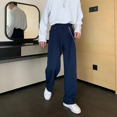 Men's Fashionable And Versatile Three-dimensional Cut Casual Suit Pants