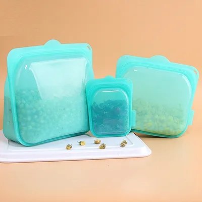 High Temperature Resistant Silica Gel Food Preservation Bag Kitchen Tools