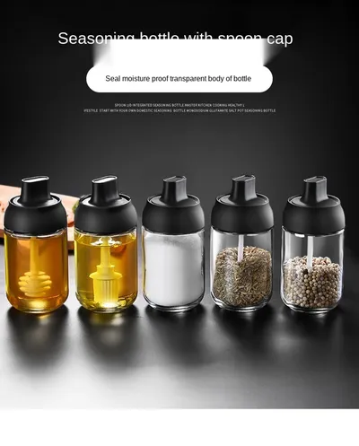 Oil Can Set Kitchen Pancake Oil Brush Household High Temperature Resistance