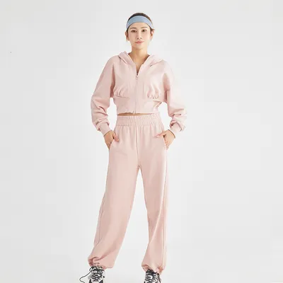 Sweatshirt Long-sleeved Jacket Two-piece Sportswear
