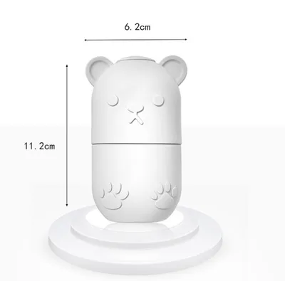 Ice Face Roller Ice Face Mould Ice Holder For Face Ice Stick Beauty Facial Icing Roller Skin Care Silicone Face Ice Cube Icing Tool Ice Sphere For Brighten Remove Lines