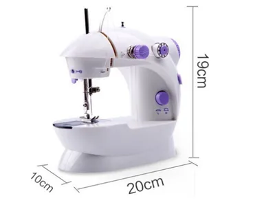 Portable Mini Electric Sewing Machine Multifunctional Desktop Tailor Home Use