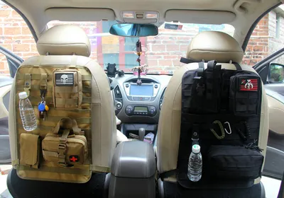 Multi-function Tactical Universal Car Back Seat Organizer Cover Bag