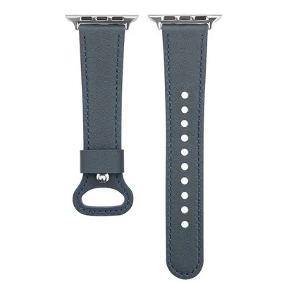 Watch Single Loop Shrinking Leather Strap