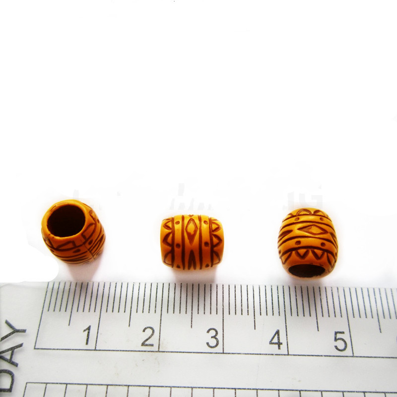 Resin Plastic Reggae Hair Extension Ring