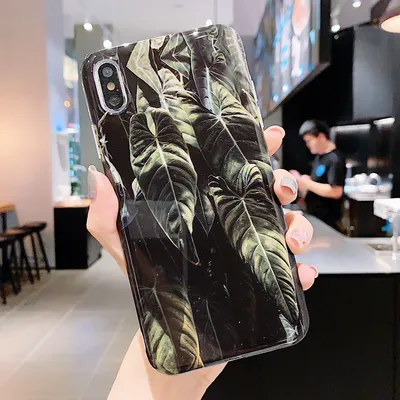 Protective cover for leaf phone case