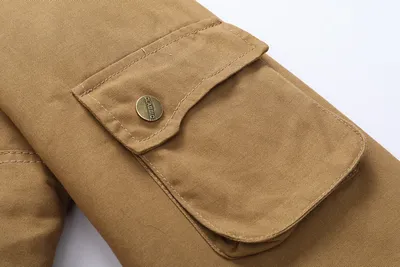 Men's Fashion Leisure Washed-out Jacket Coat