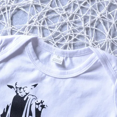 Baby cartoon print romper
