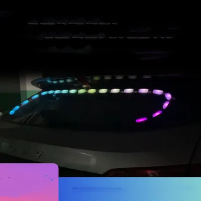 Automobile Modified Atmosphere Lamp App Remote Control