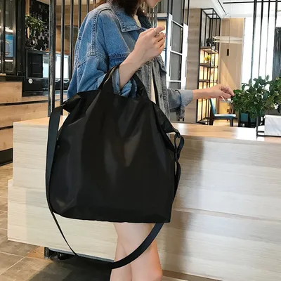 حقيبة سفر رياضية للرجال حقيبة كتف لياقة بدنية حقيبة رسول محمولة للنساء