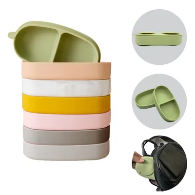 Creative Food Supplement Bowl Portable Silicone Bowl