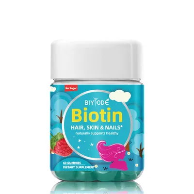 OEM ODM Ready Stock Fast Shipping Biotin Gummies Boost Immunity