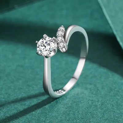 S925 Sterling Silver Niche Design Ring Women