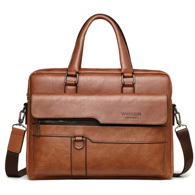 New retro men's briefcase