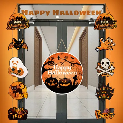 Halloween Holiday Party Decoration Supplies Layout Props