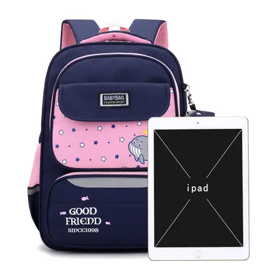Large capacity backpack children's school bag