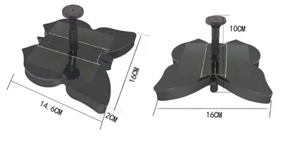 Butterfly Solar Water Fountain Kit