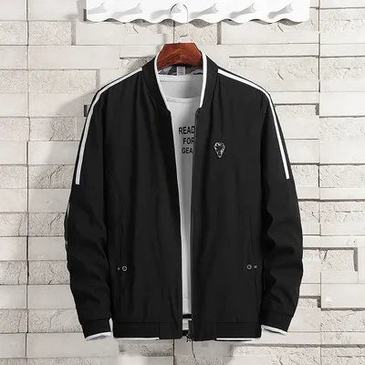 Plus Size Jacket Men's Spring And Autumn Baseball Uniform