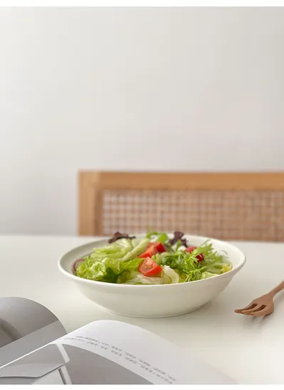 Simple Matte High-end Tableware Ceramic Plate