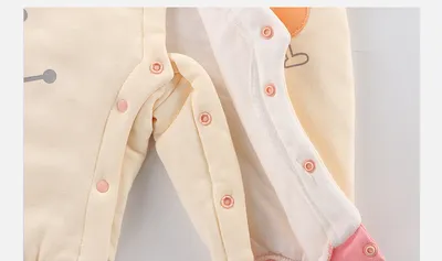Baby plus cotton warm romper jumpsuit