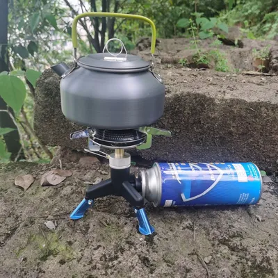 Portable Gas Burner Fishing Outdoor Cooking Camping Picnic Cook Stove Tool W