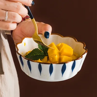 Fruit Salad Bowl Nordic Wind Net Red Style Creative