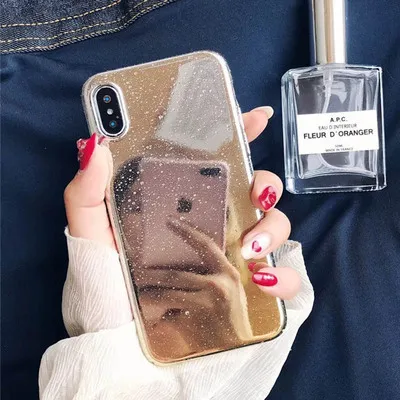 Gradient embossed raindrop phone case