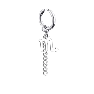 12 constellation earrings for men