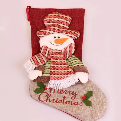 Christmas Supplies Gift Bag Ornaments Pendant Socks