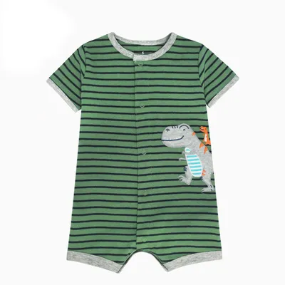 Summer Newborn Baby Short-sleeved Romper Climbing Costume