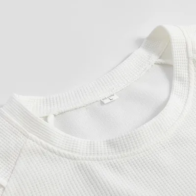 Men's Long-sleeved Shoulder Pleated Sweater